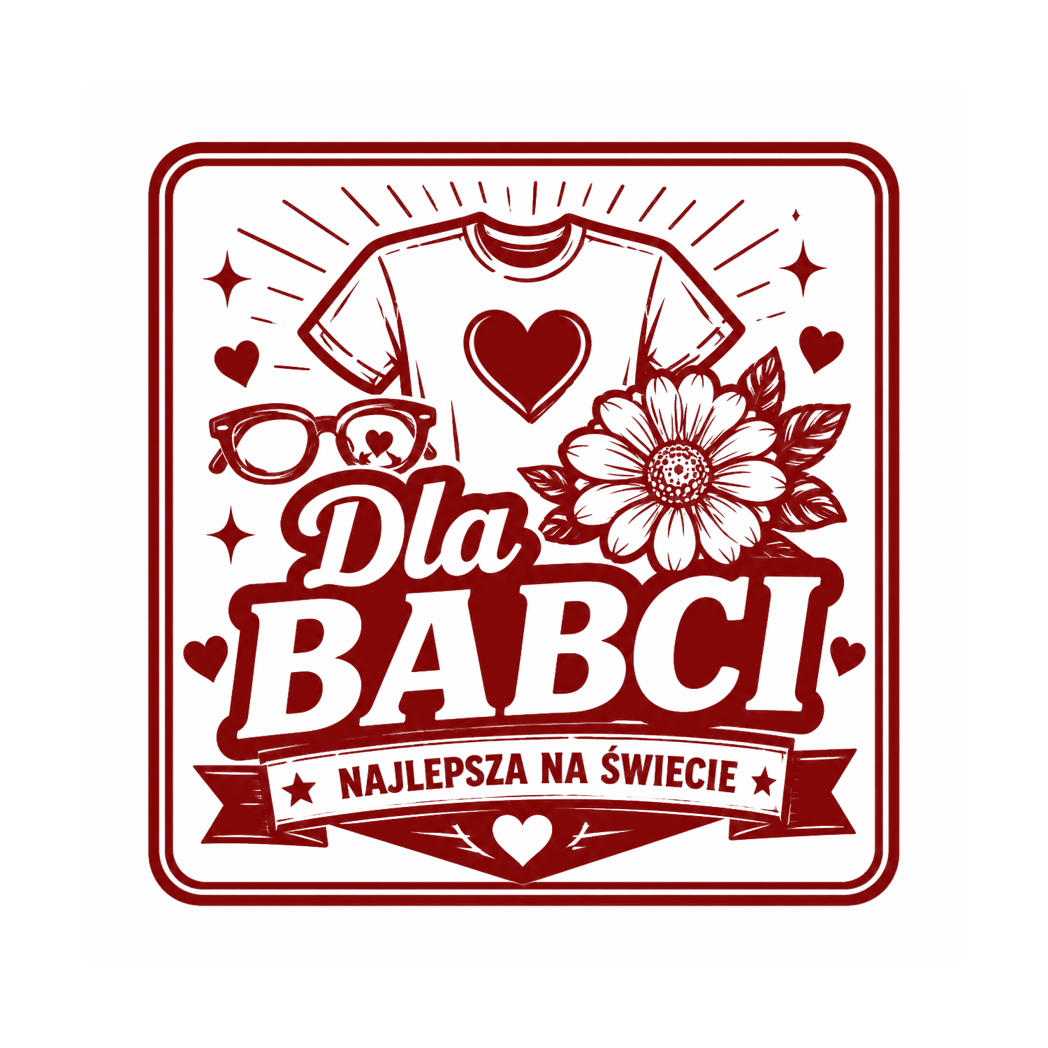 Koszulki dla Babci - prezenty