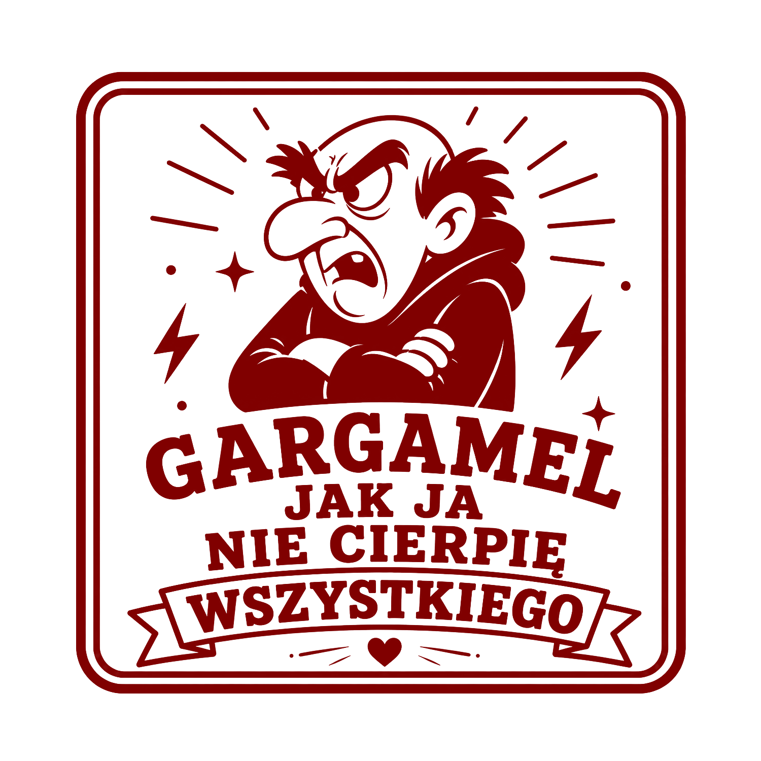 Koszulki Gargamel - jak ja nie cierpię wszystkiego