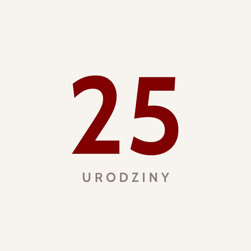 Koszulki na 25 urodziny