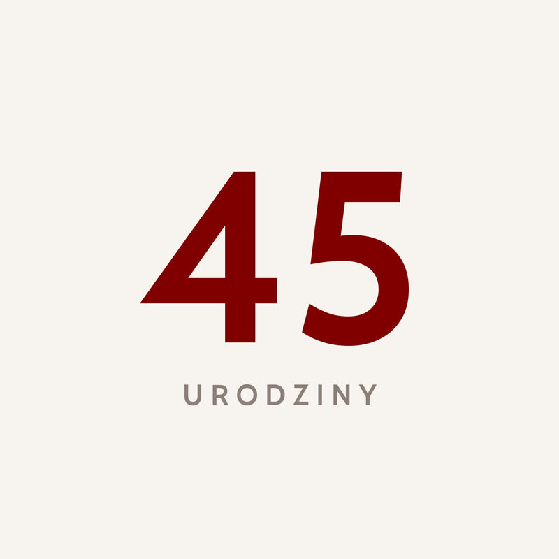Koszulki na 45 urodziny