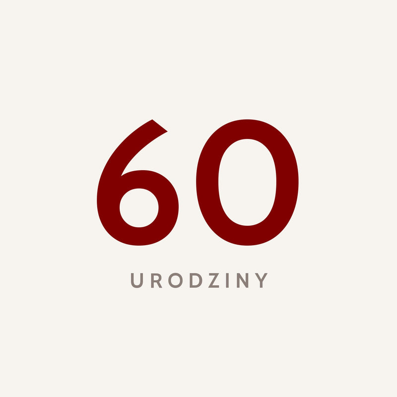 Koszulki na 60 urodziny