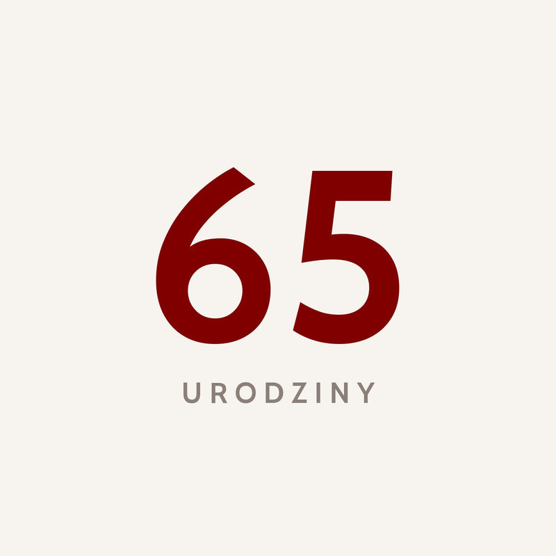 Koszulki na 65 urodziny