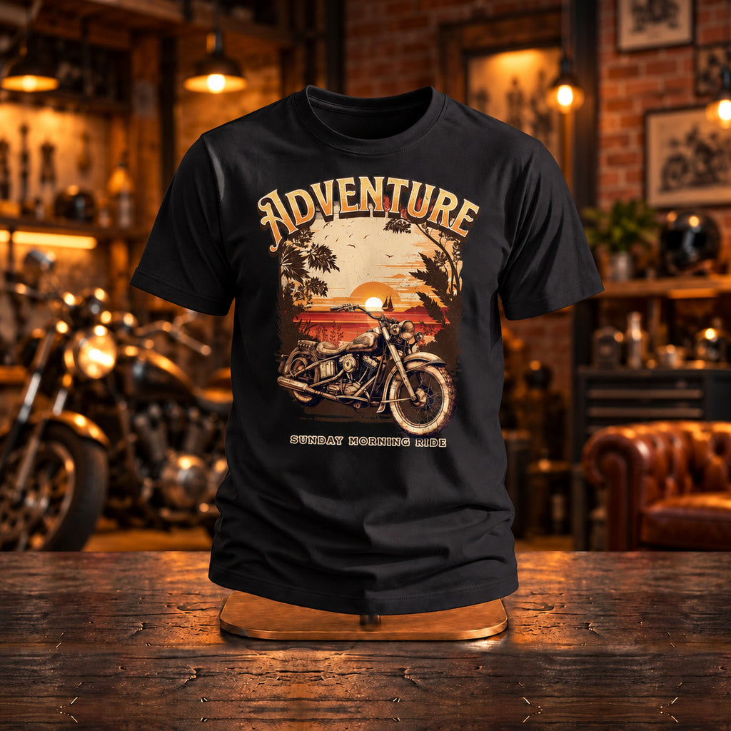 Adventure Sunday Morning Ride - Koszulka Motocyklowa