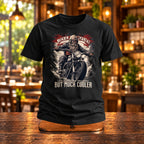 Biker Grandad - Czarna Koszulka dla Dziadka Motocyklisty