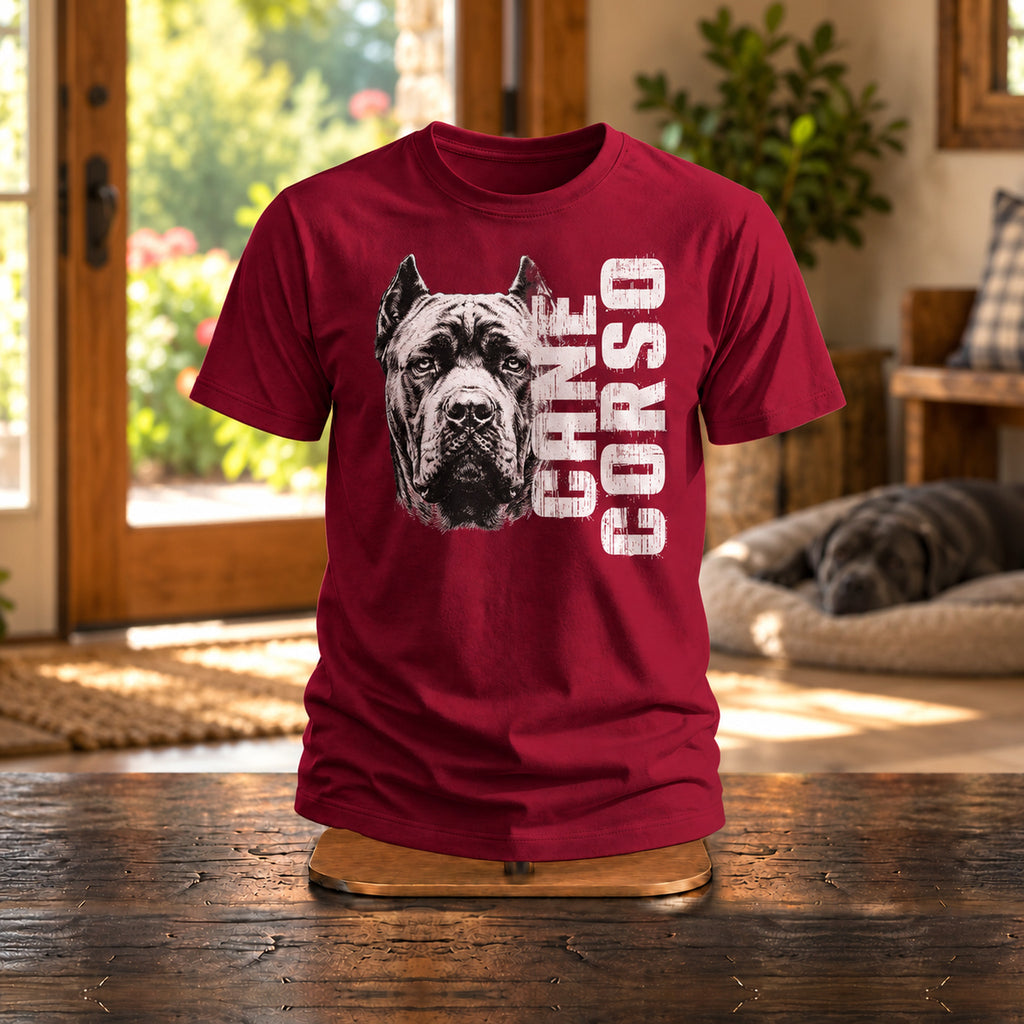 Cane Corso Dog - Koszulka, Prezent dla Właściciela Psa - zdjęcie na podstawce