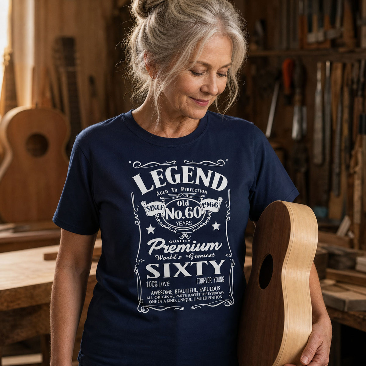 Koszulka na 60 Urodziny dla Niej - Legend Rocznik 1966