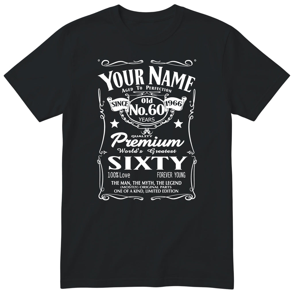 Legend 60th Birthday T-Shirt Men - Black
