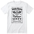 Personalised 60th Birthday T-Shirt Women Worlds Greatest Sixty