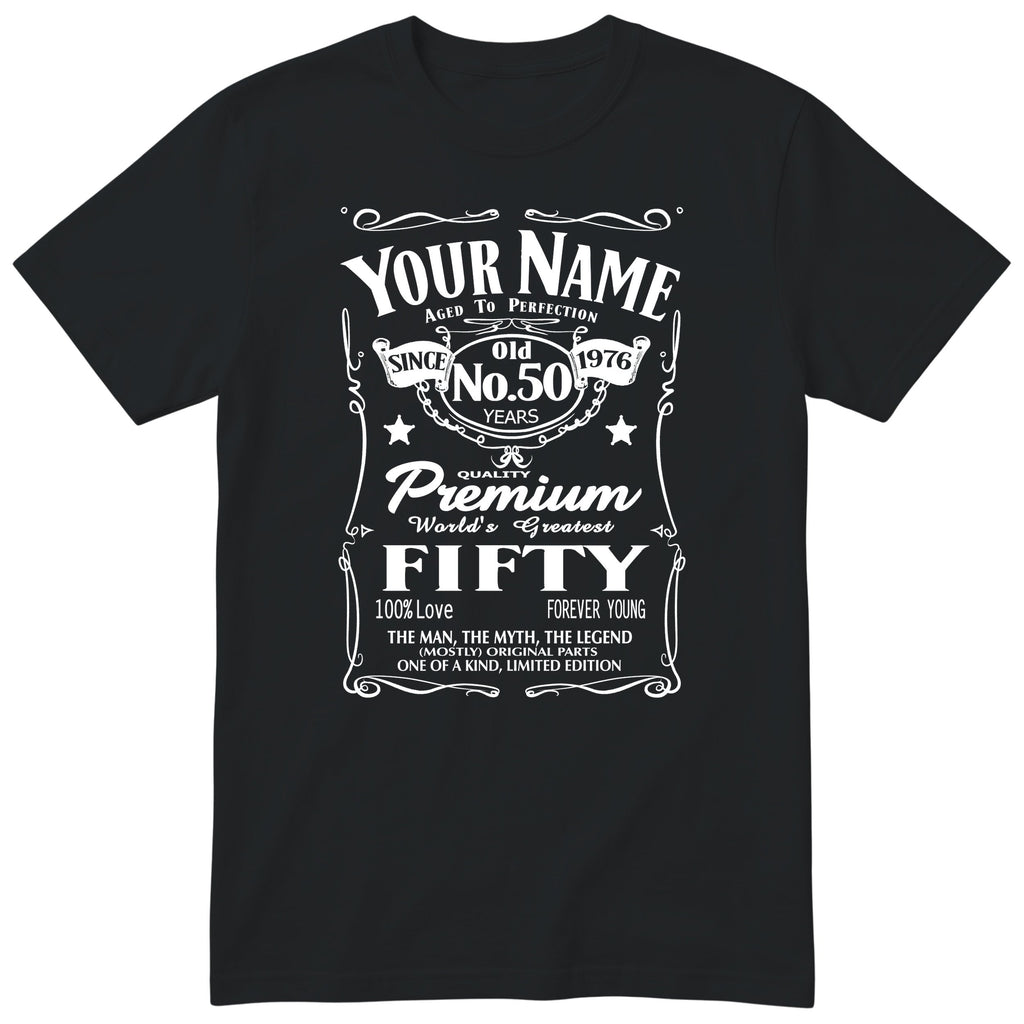 Legend 50th Birthday T-Shirt Men - Black