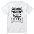 Personalised 50th Birthday T-Shirt Women Fabulous at Fifty