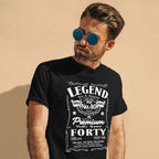 Born in 1986 Legend 40 Years - 40th Birthday Shirt for Him - lifestyle photo 1 of 5