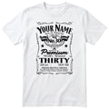 Personalised 30th Birthday T-Shirt Women Turning Thirty Gift