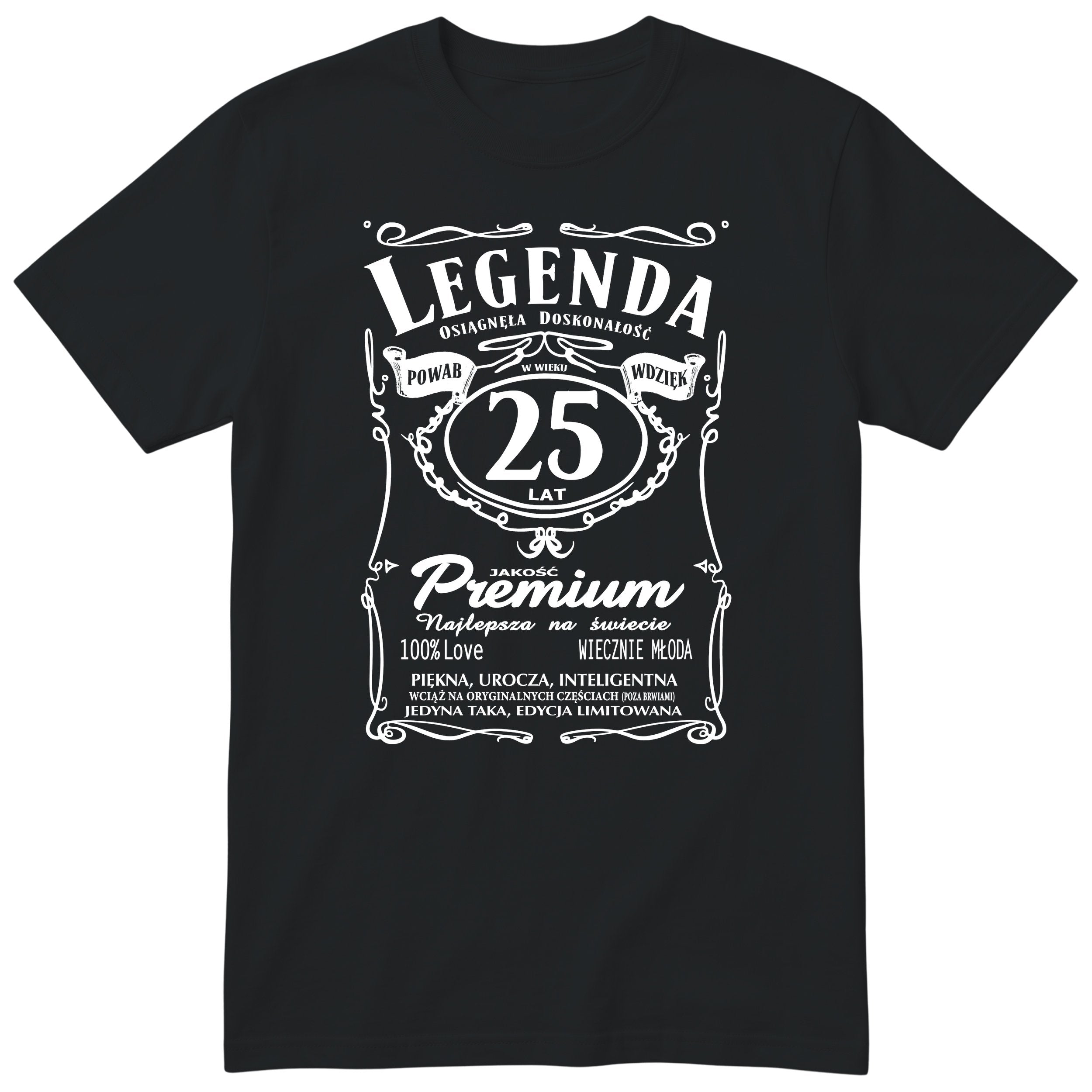 Legenda 25 Lat - Koszulka Urodzinowa Polish Birthday Gift for Her