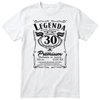 Koszulka Legenda 30 Lat - biała