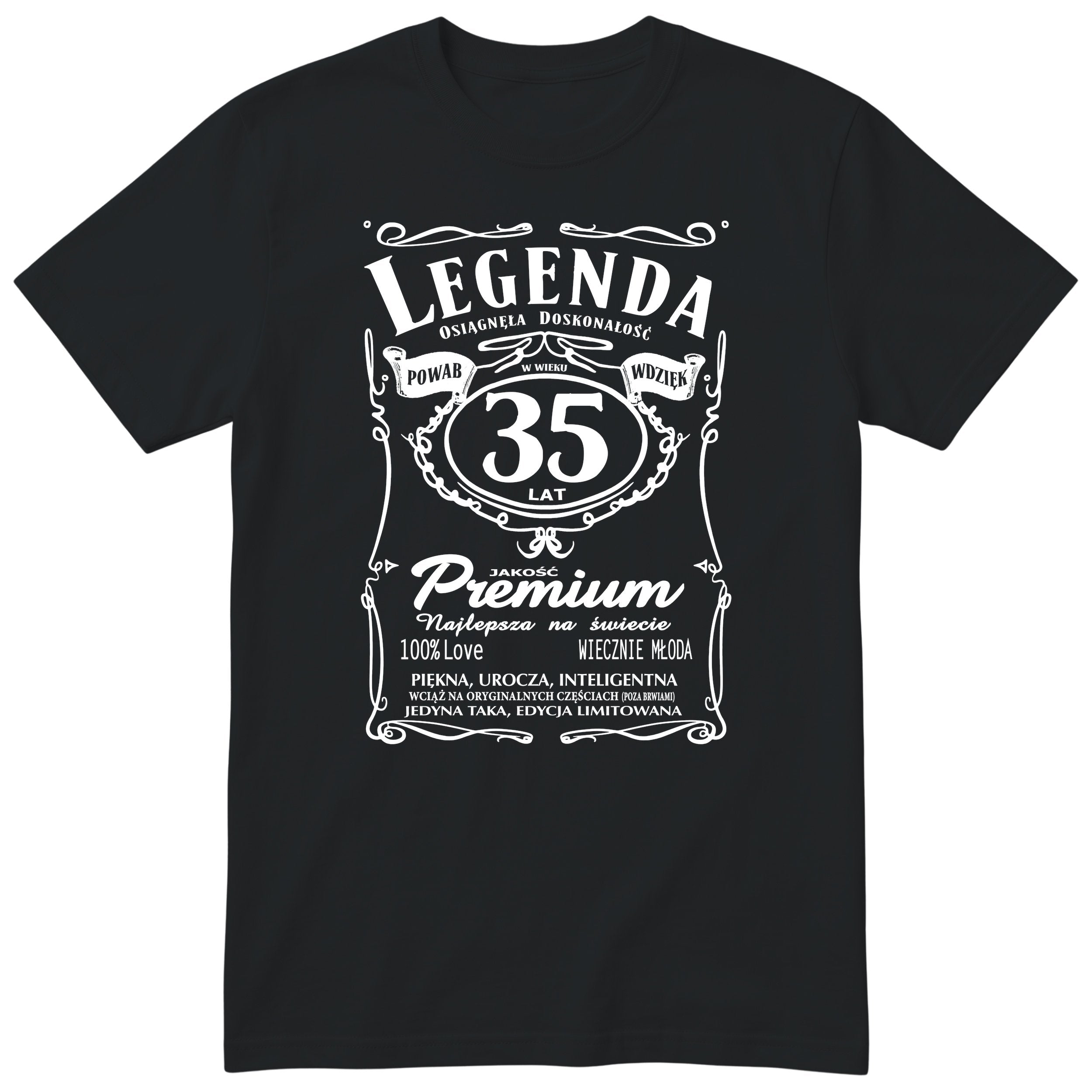 Legenda 35 Lat - Koszulka Urodzinowa Polish Birthday Gift for Her