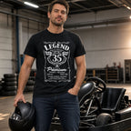 Koszulka na 35 Urodziny dla Niego - Legend Retro Label