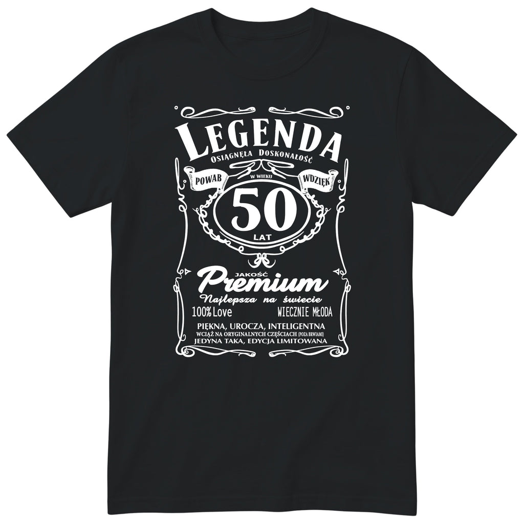 Legenda 50 Lat - Koszulka Urodzinowa Polish Birthday Gift for Her