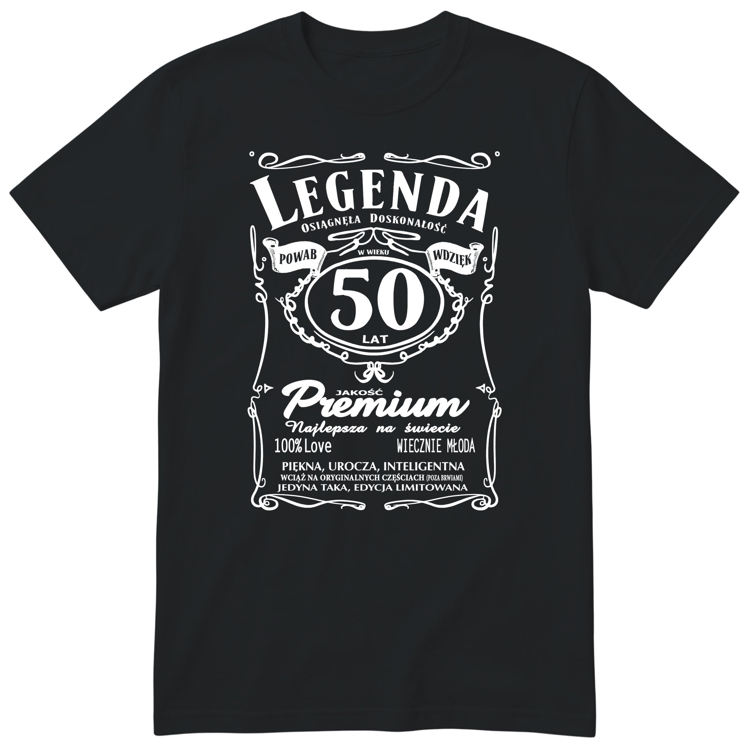 Legenda 50 Lat - Koszulka Urodzinowa Polish Birthday Gift for Her