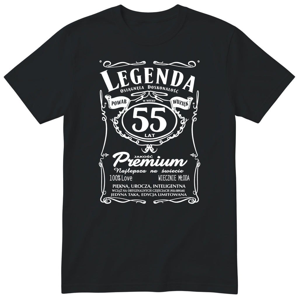 Legenda 55 Lat - Koszulka Urodzinowa Polish Birthday Gift for Her