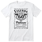 Koszulka Legenda 60 Lat - biała