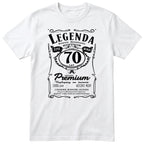 Koszulka Legenda 70 Lat - biała