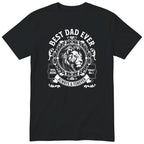 Best Dad Ever Lion T-Shirt - Black