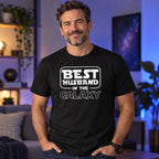 Best Husband In The Galaxy - Śmieszna Koszulka dla Męża