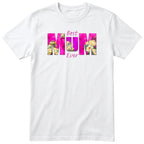 Best Mum Ever Pink Floral - White