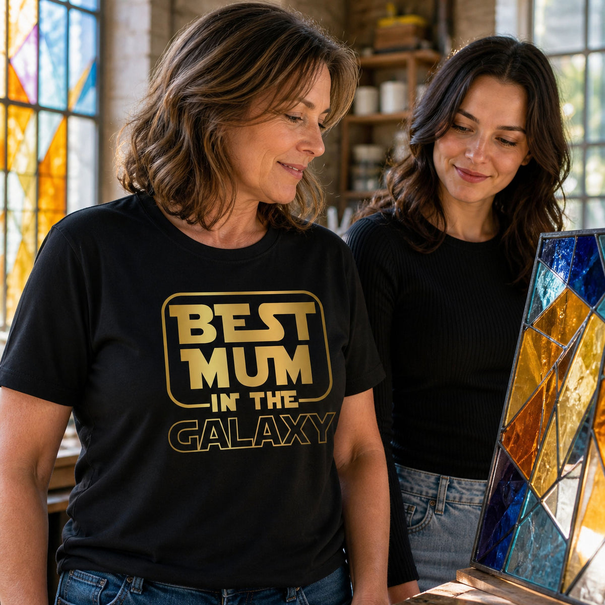 Koszulka dla Mamy - Best Mum in the Galaxy (funny) | Dzień Matki