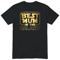Best Mum in the Galaxy Gold - Black