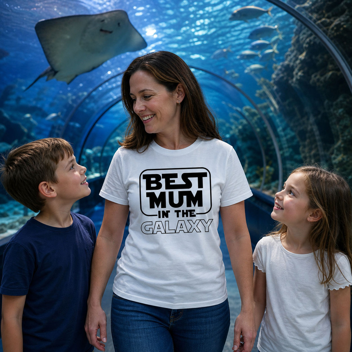 Koszulka dla Mamy - Best Mum in the Galaxy | Dzień Matki
