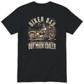 Biker Dad Chopper Motorcycle T-Shirt - Black