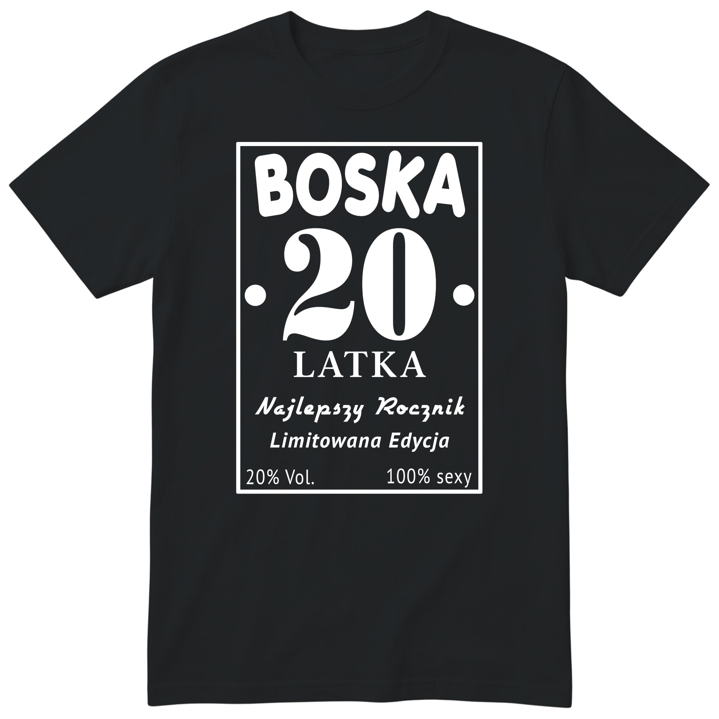 Boska 20 Latka - czarna