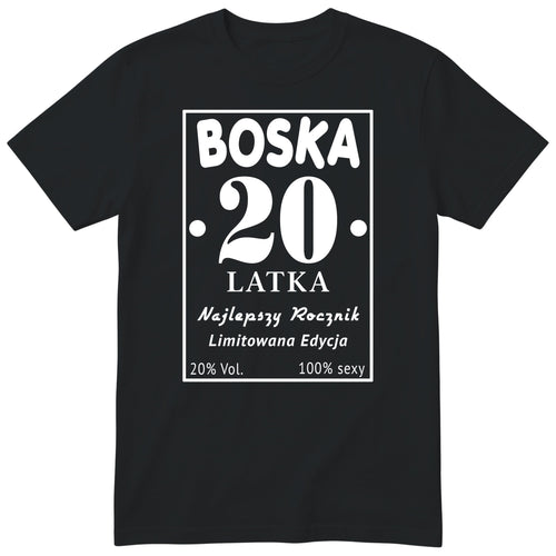 Boska 20 Latka - czarna