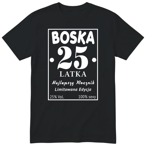 Boska 25 Latka - czarna