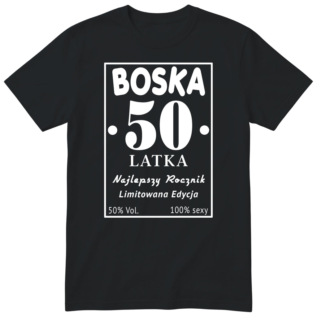 Boska 50 Latka - czarna