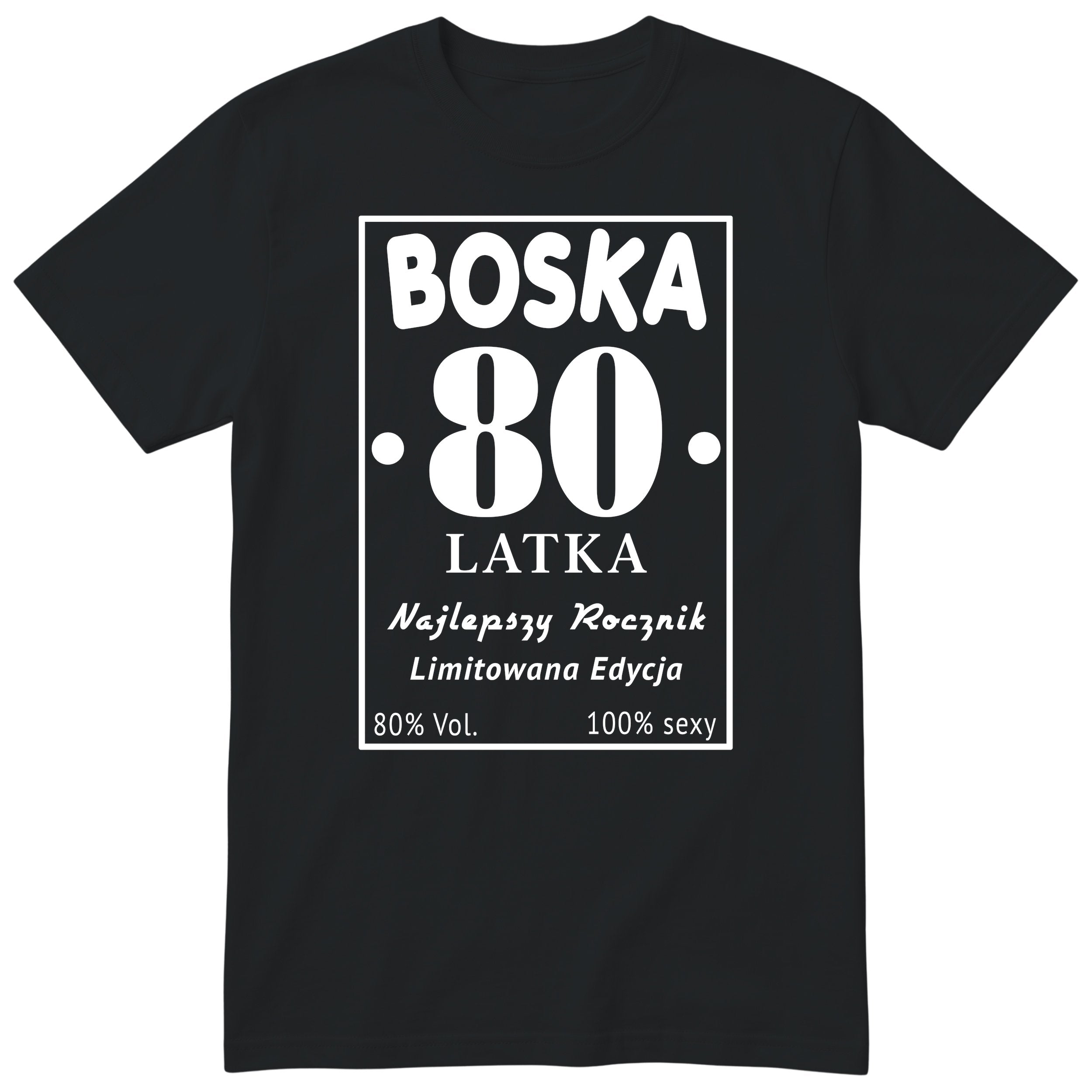 Boska 80 Latka - czarna