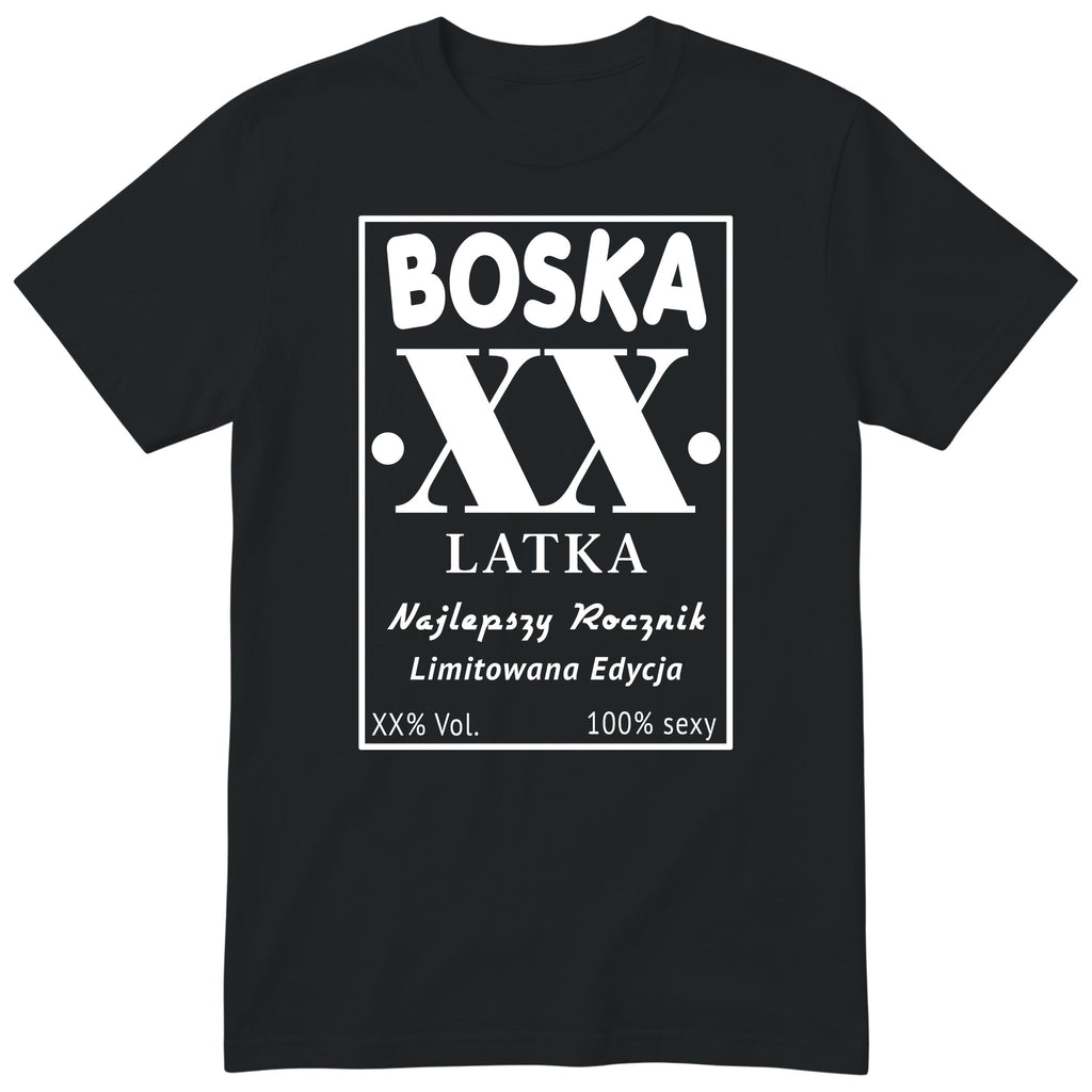 Boska XX Latka - czarna