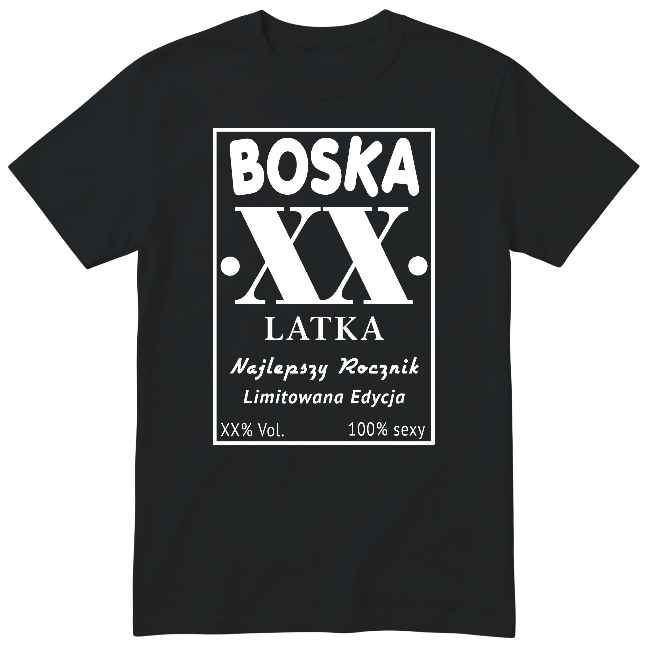 Boska XX Latka - czarna