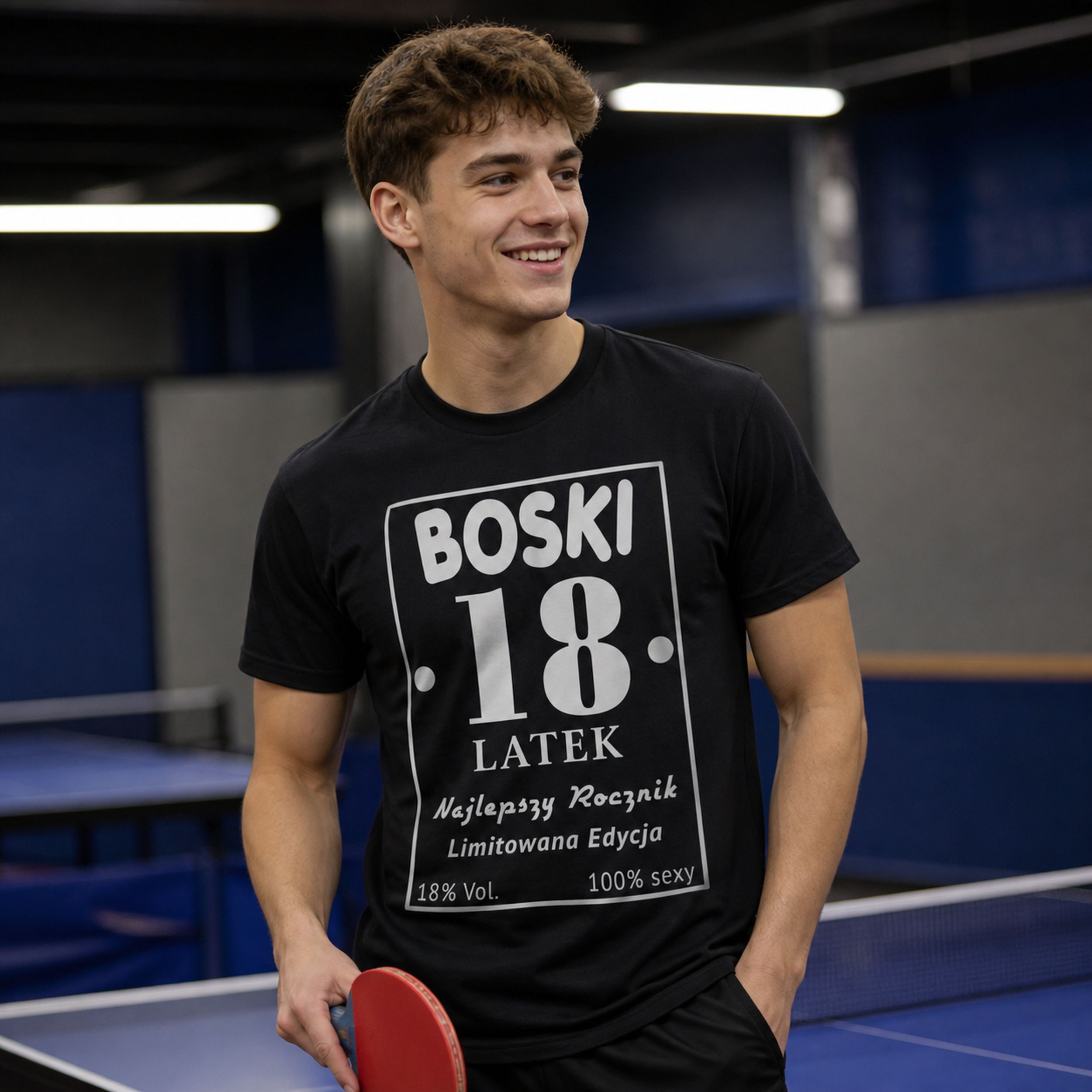 BOSKI 18 LATEK - Koszulka na 18 Urodziny dla Niego, Prezent