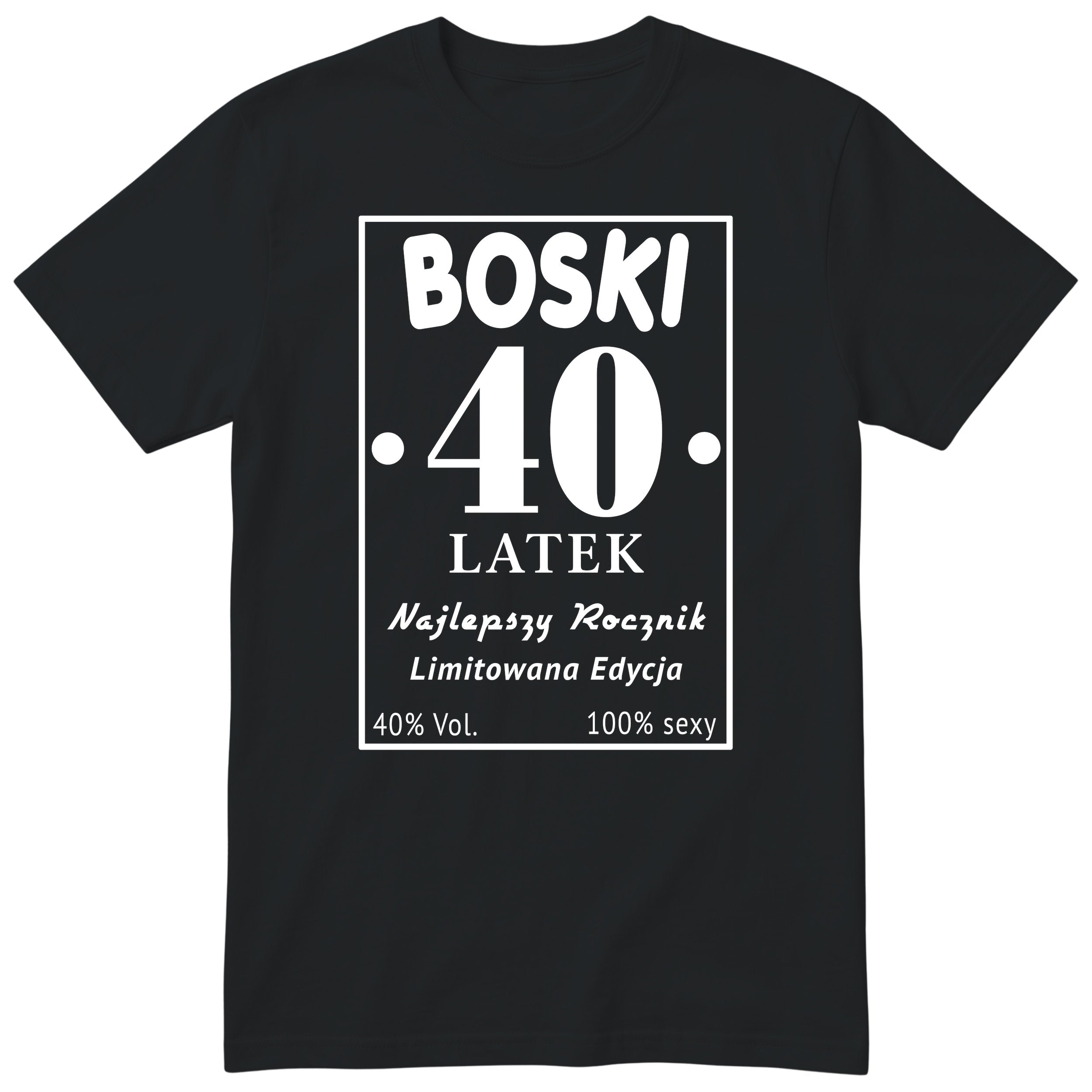 Boski 40 Latek - czarna