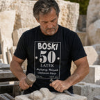 BOSKI 50 LATEK - Koszulka na 50 Urodziny dla Niego, Prezent