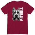 Pitbull Dog T-Shirt Colourful - Funny Dog Gift