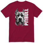 Pitbull Dog T-Shirt Colourful - Funny Dog Gift