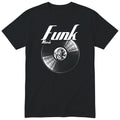Black Funk Music Vinyl Records t-shirt - vinyl record print, gift for funk fans, GitGraf