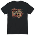 It's My Birthday 50 retro tee - black