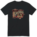 It's My Birthday 60 retro tee - black