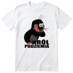 Krecik Krol Podziemia koszulka biala