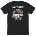 Mechanic Built for Speed garage tee black back