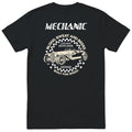 Mechanic Live Fast Drive Hard tee black back